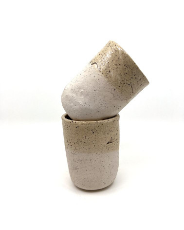 Vaso arcilla chamotada