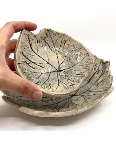 Plato mediano "Hoja de...