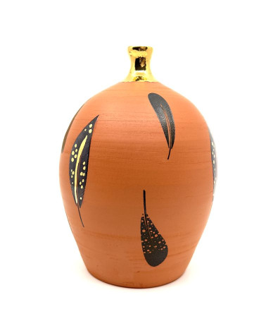 Jarrón plumas con detalles...